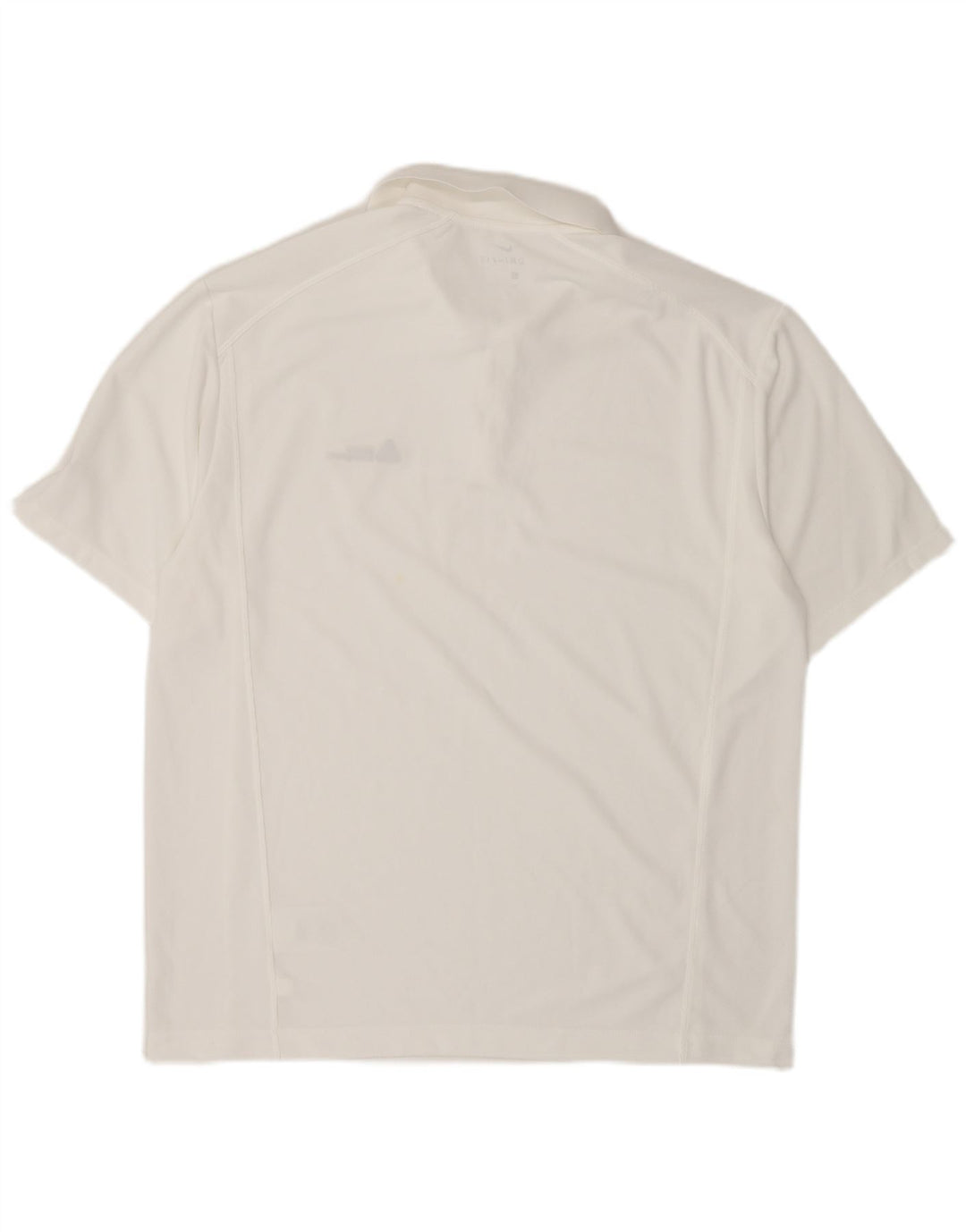 Camisa polo masculina Nike Dri Fit grande poliéster branco