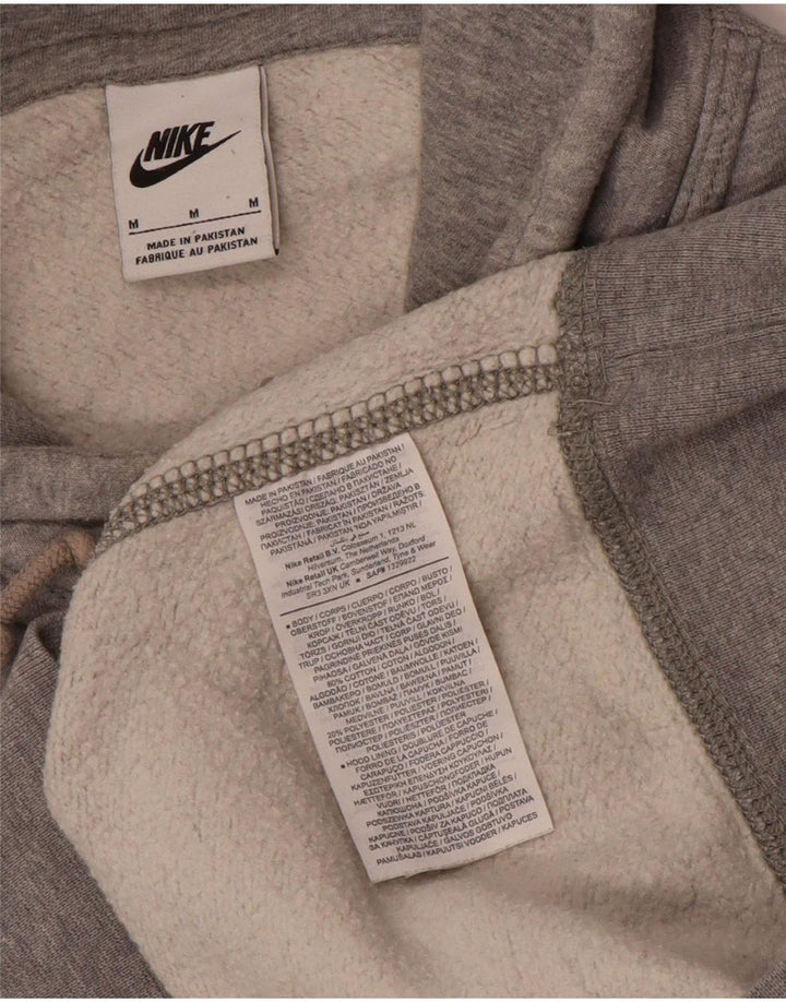 Nike Mens Hoodie Jumper Médio Cinza