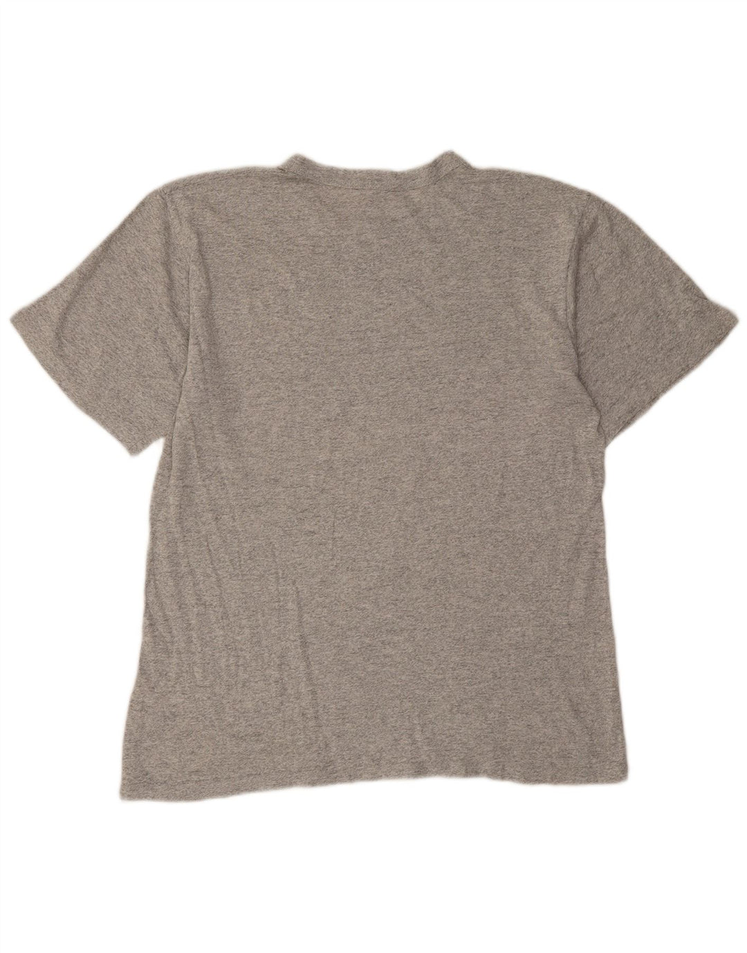 Camiseta masculina estampada Champion grande cinza manchado