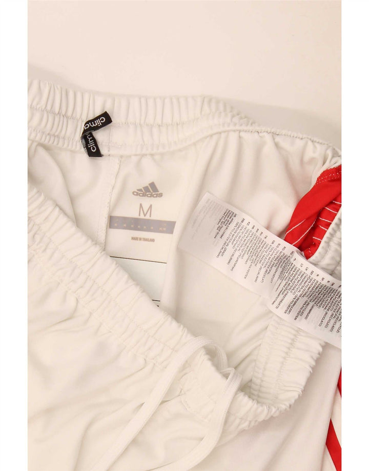 Adidas Mens Sport Shorts Médio Poliéster Branco
