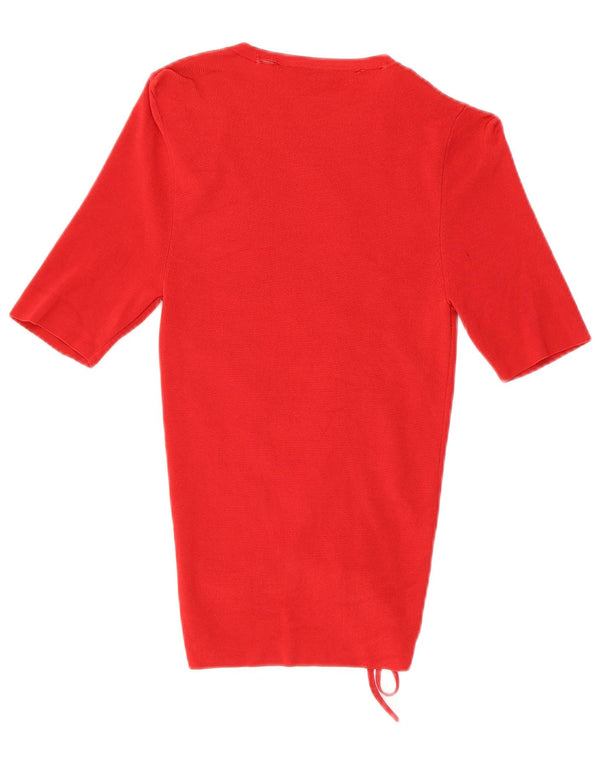 Blusa feminina Zara UK 8 pequena vermelha