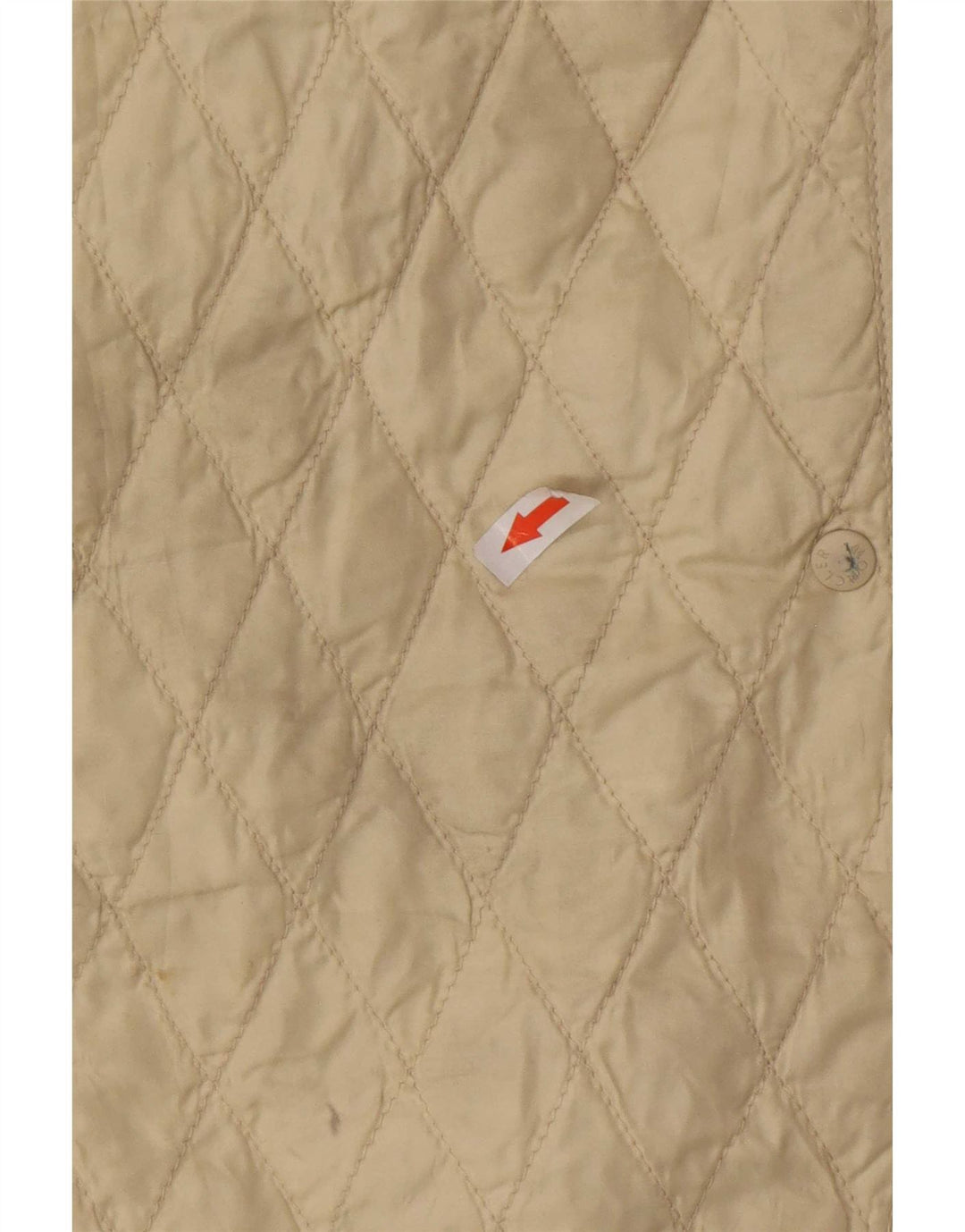 Jaqueta acolchoada feminina Moncler tamanho 4 XL bege