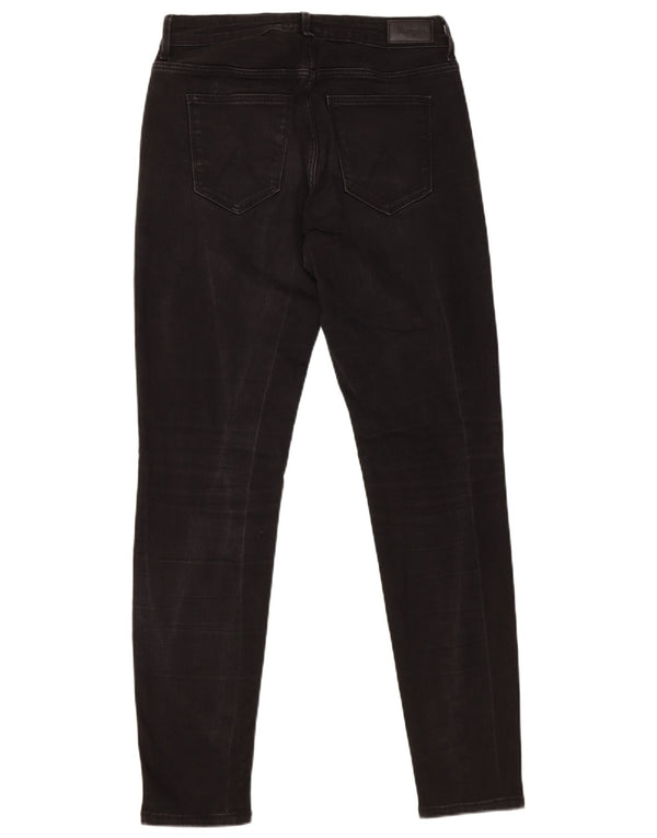 Wrangler Jeans Skinny Feminino W31 L29 Algodão Preto