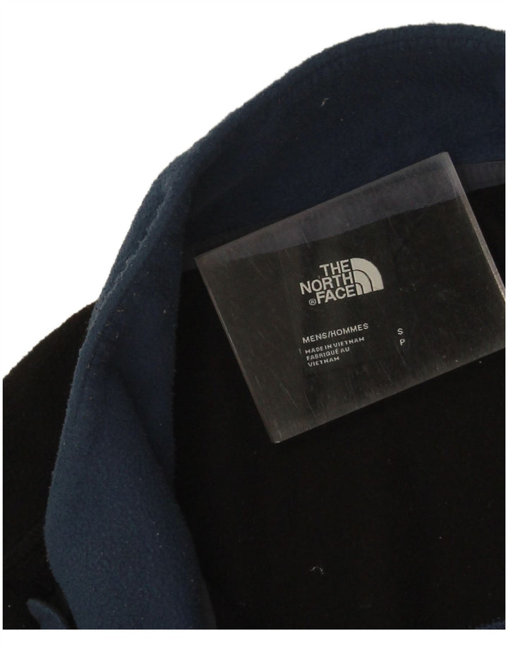 Jaqueta masculina de lã The North Face UK 36 poliéster colorblock azul pequeno