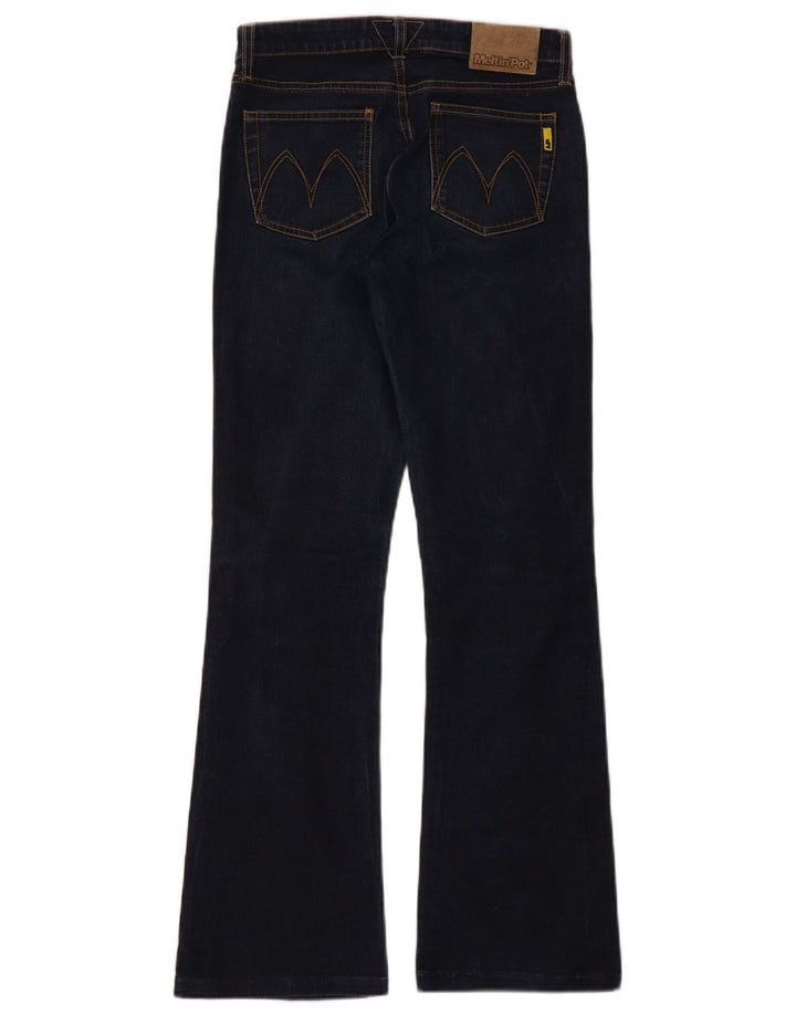 Calça jeans feminina MELTIN' POT W26 L29 azul marinho algodão