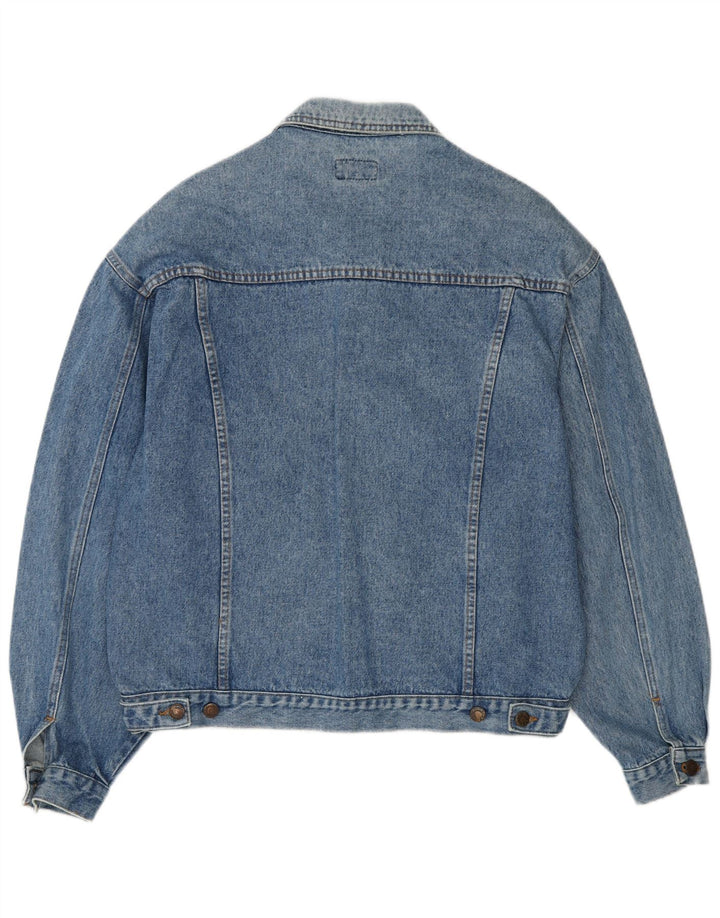 Jaqueta jeans masculina REPORTER UK 38 azul médio