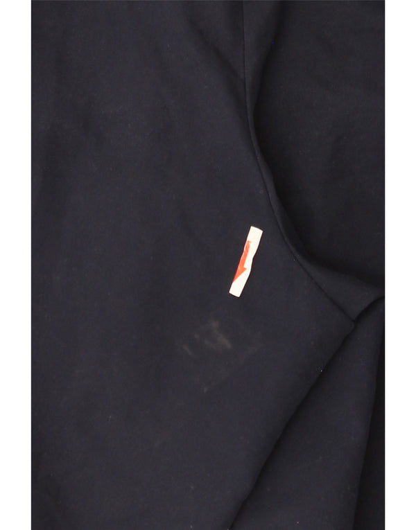 Shorts esportivos masculinos Adidas médio azul marinho poliéster