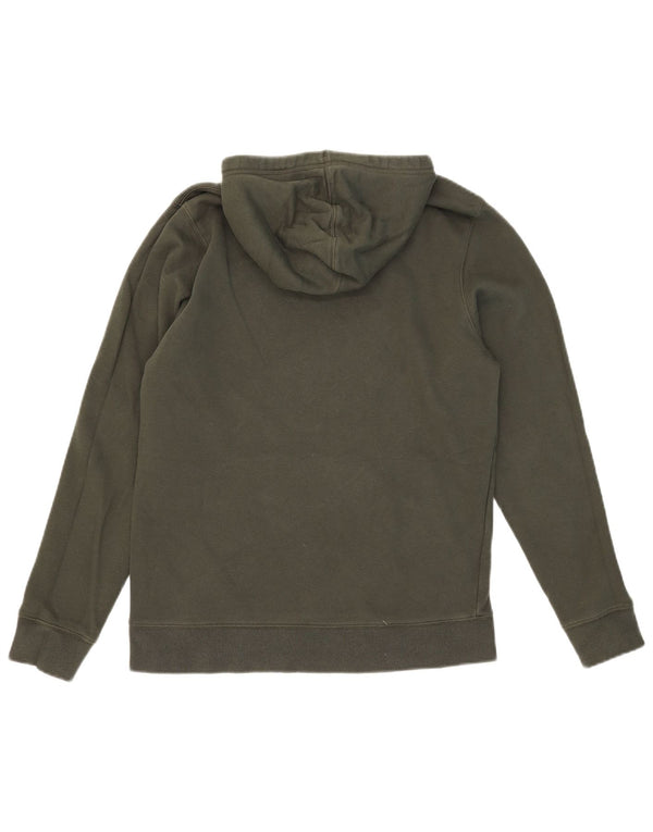 Under Armour masculino Cold Gear moletom com capuz pequeno algodão verde
