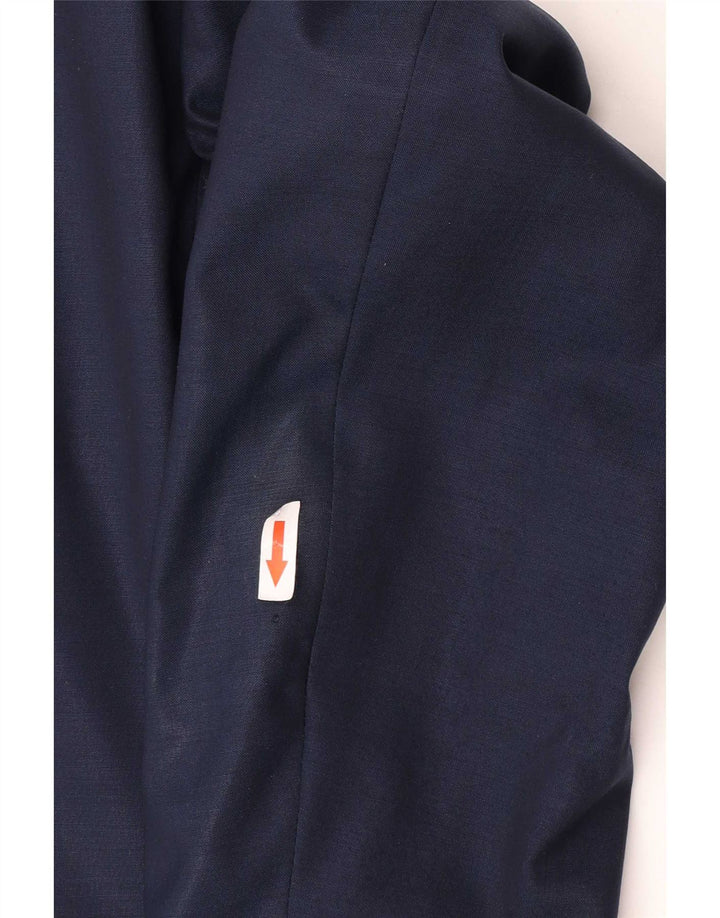 Jaqueta Blazer Masculina Calvin Klein com 1 Botão IT 48 Lã Azul Marinho Médio