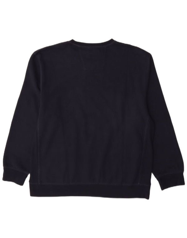 Moletom masculino NAUTICA Jumper 2XL algodão azul marinho