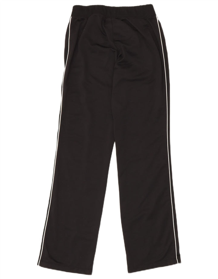 Calça de treino feminina NIKE UK 10 pequena preta poliéster