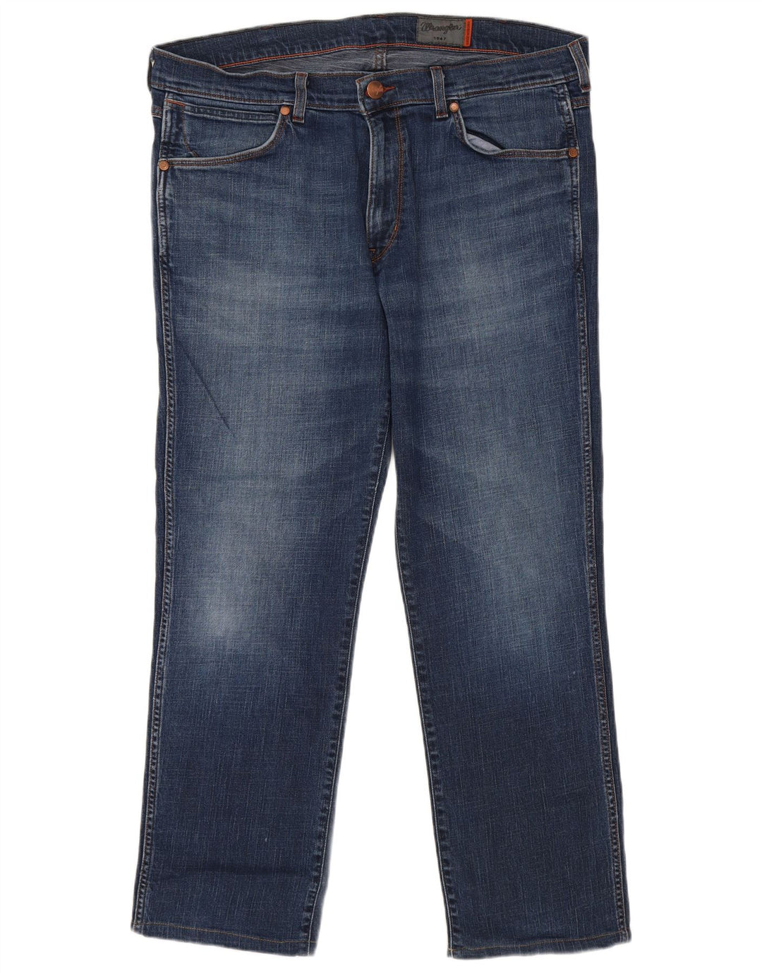 Jeans Wrangler masculino reto W38 L29 azul marinho