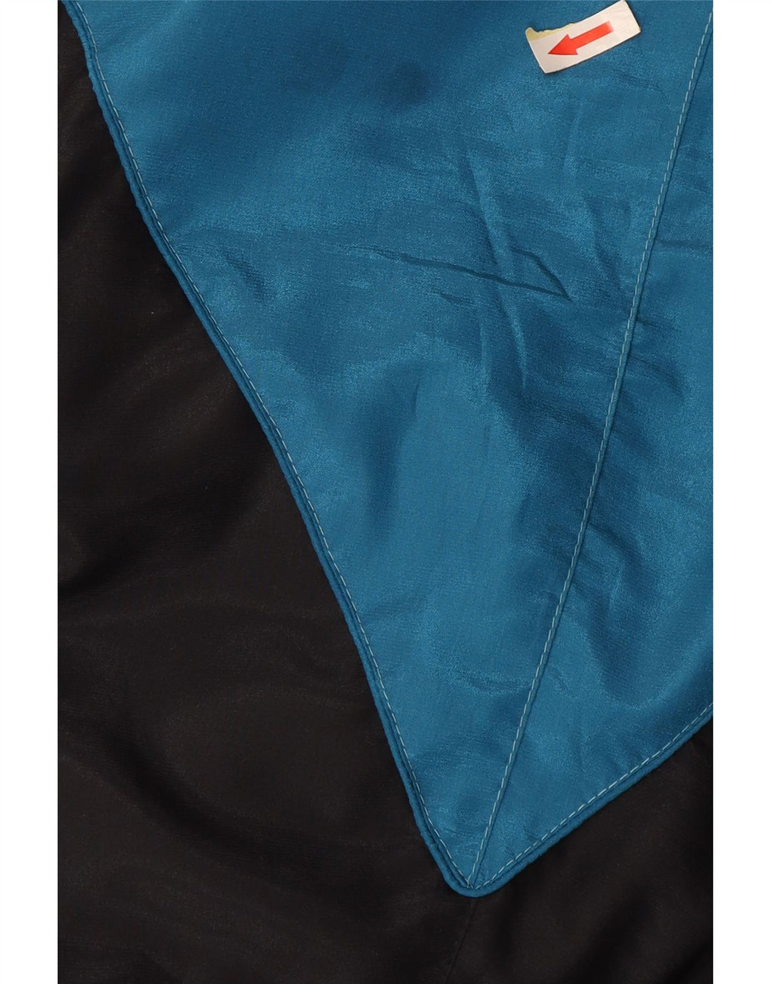 Casaco de treino masculino vintage XL azul colorblock