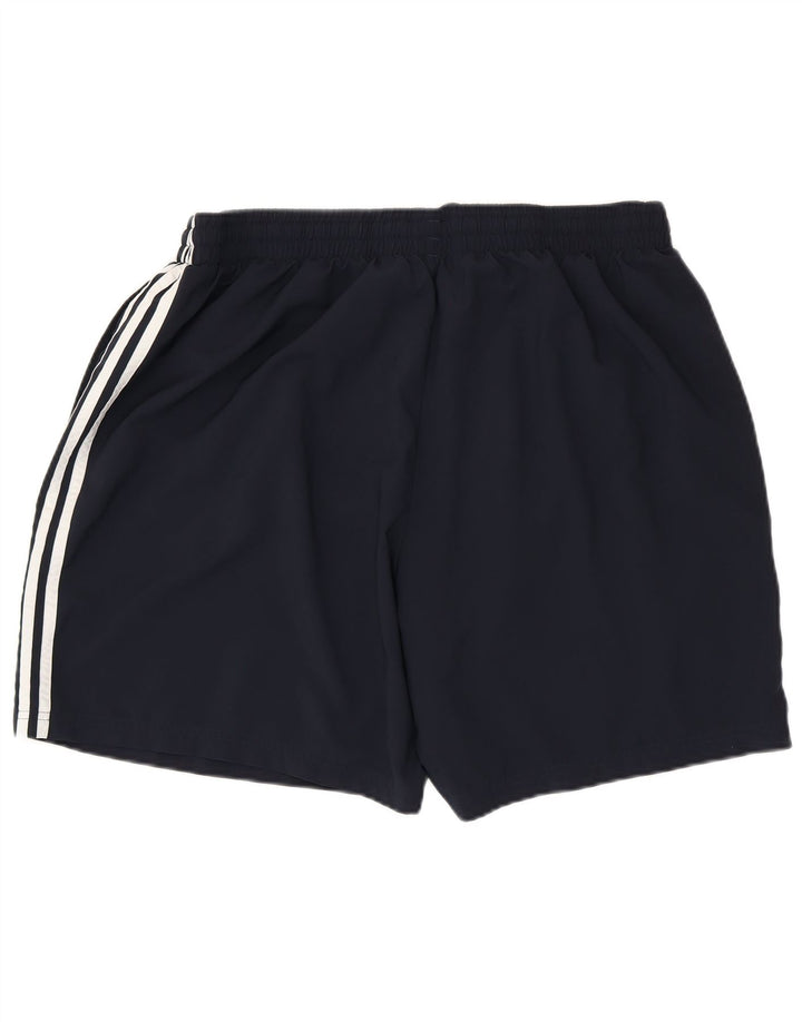 Shorts esportivos masculinos Adidas 2XL poliéster azul marinho
