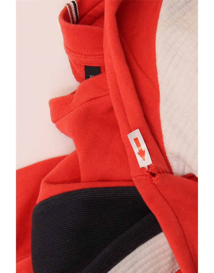 Jack & Jones moletom masculino Jumper XL vermelho colorblock algodão