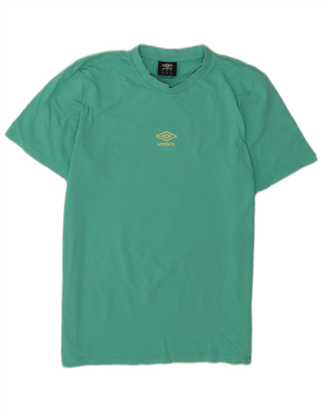 Camiseta masculina gráfica Umbro Top médio algodão verde