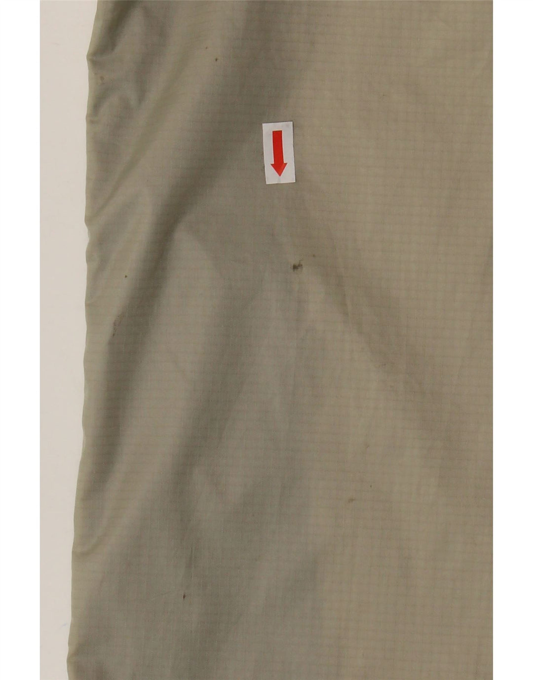 Calça de treino masculina vintage poliamida bege médio