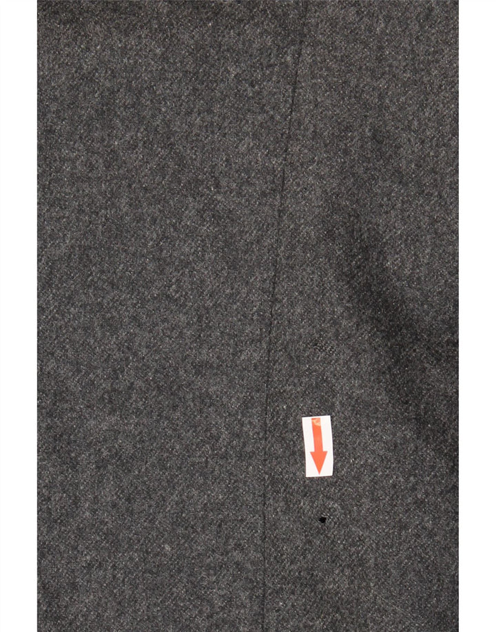 Jaqueta Blazer Masculina Valentino com 2 Botões e 2 Botões IT 54 2XL Lã Virgem Cinza