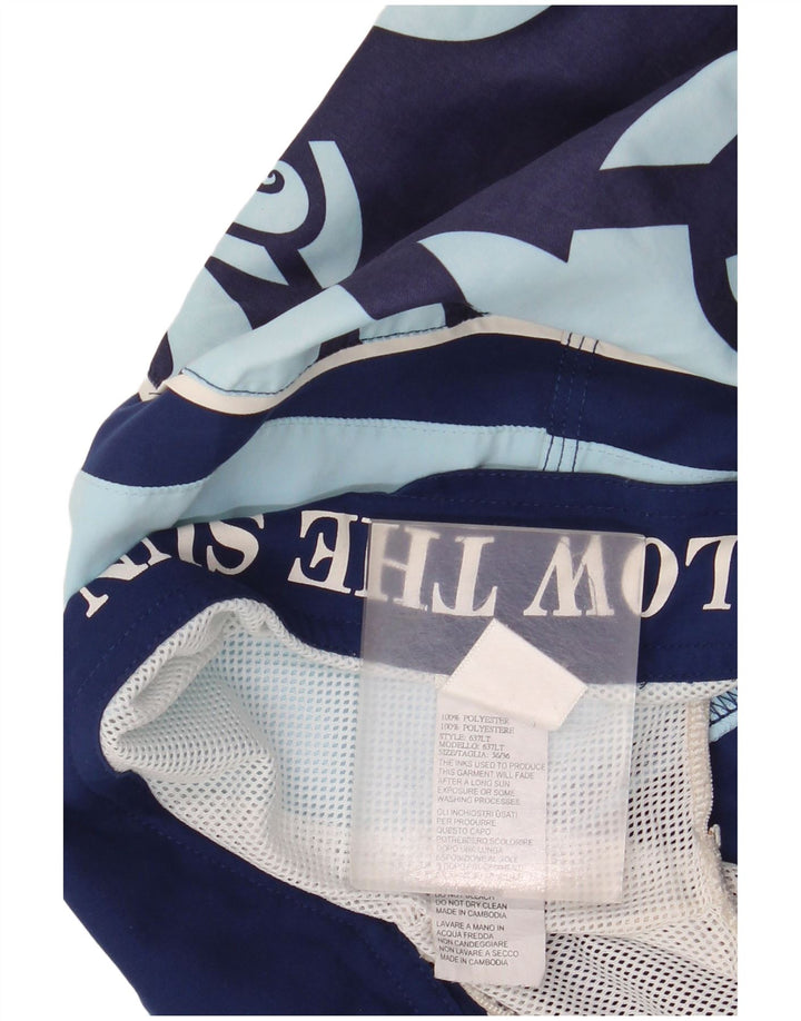 Shorts de natação masculino Sundek grande poliéster colorblock azul marinho