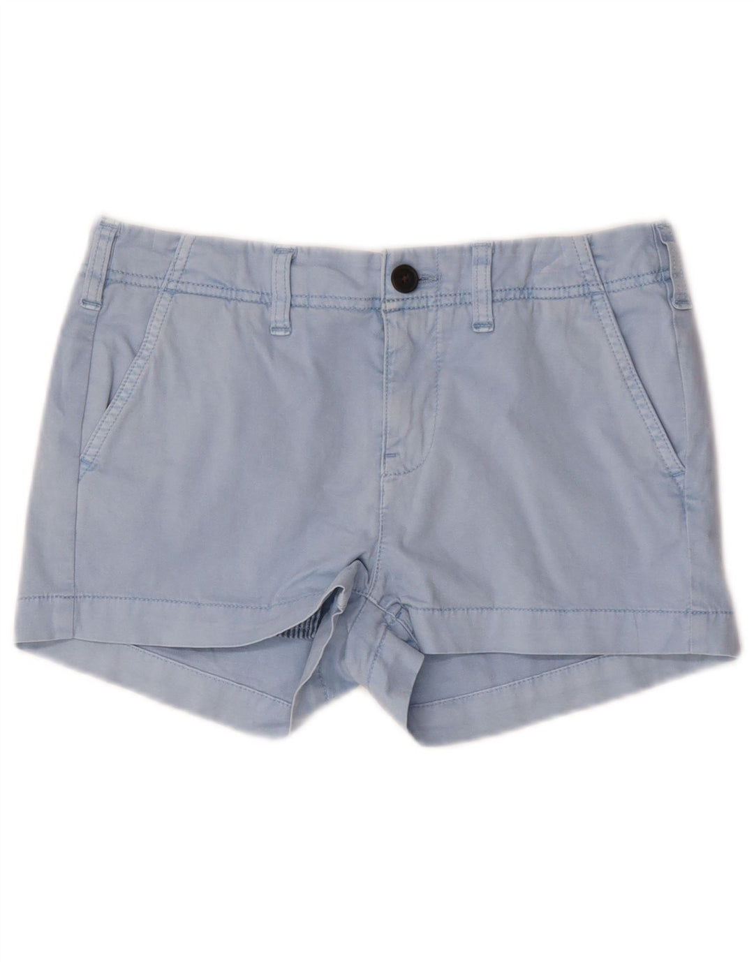 Superdry Womens Hot Pants UK 8 Pequeno W28 Algodão Azul