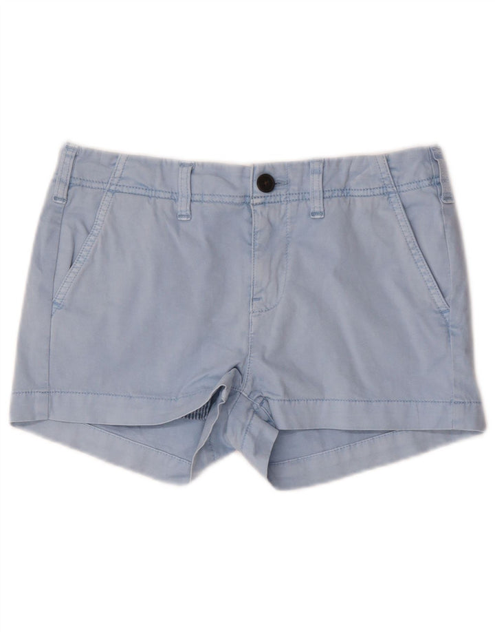 Superdry Womens Hot Pants UK 8 Pequeno W28 Algodão Azul
