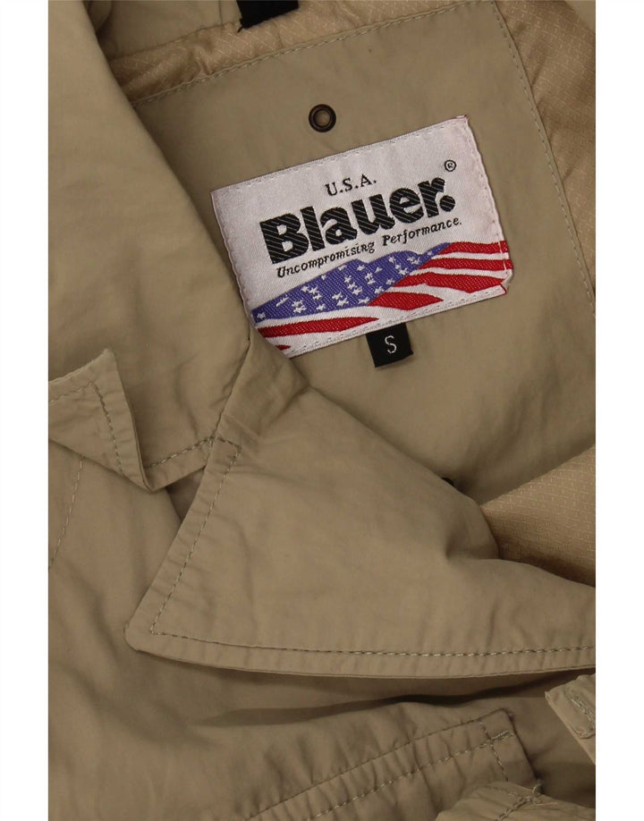 Jaqueta militar feminina Blauer UK 10 pequena cáqui
