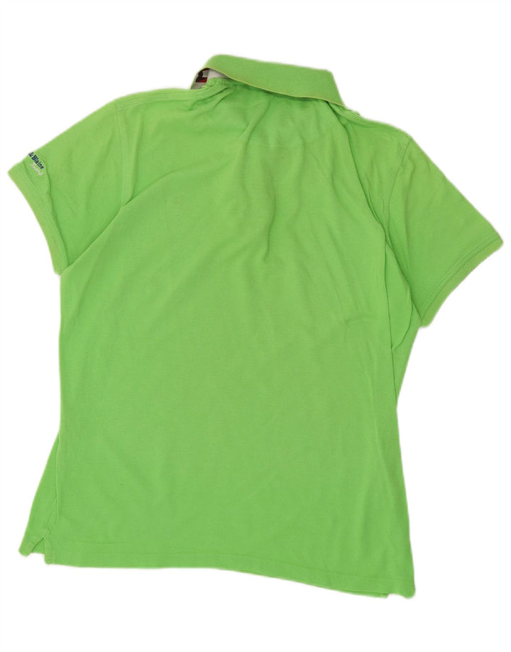Camisa polo masculina Harmont & Blaine verde médio