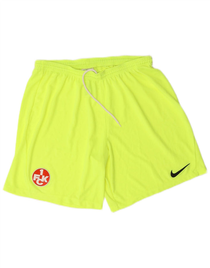 Shorts esportivos gráficos masculinos Nike XL amarelo poliéster