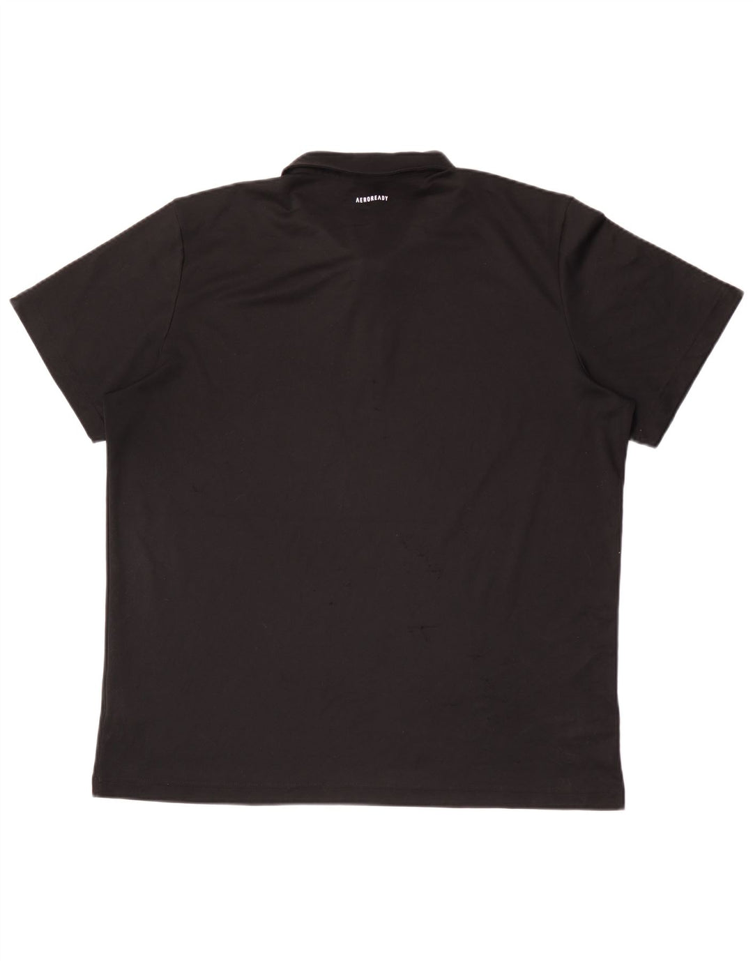 Adidas Mens Aeroready Polo XL Preto Poliéster