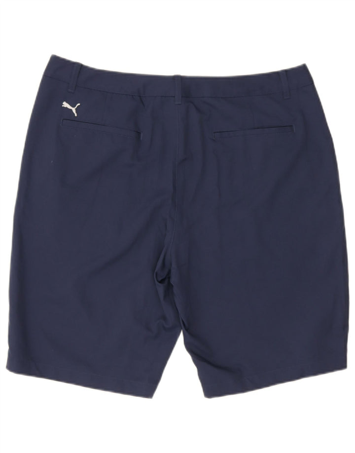 Puma Mens Chino Shorts W36 Grande Poliéster Azul Marinho