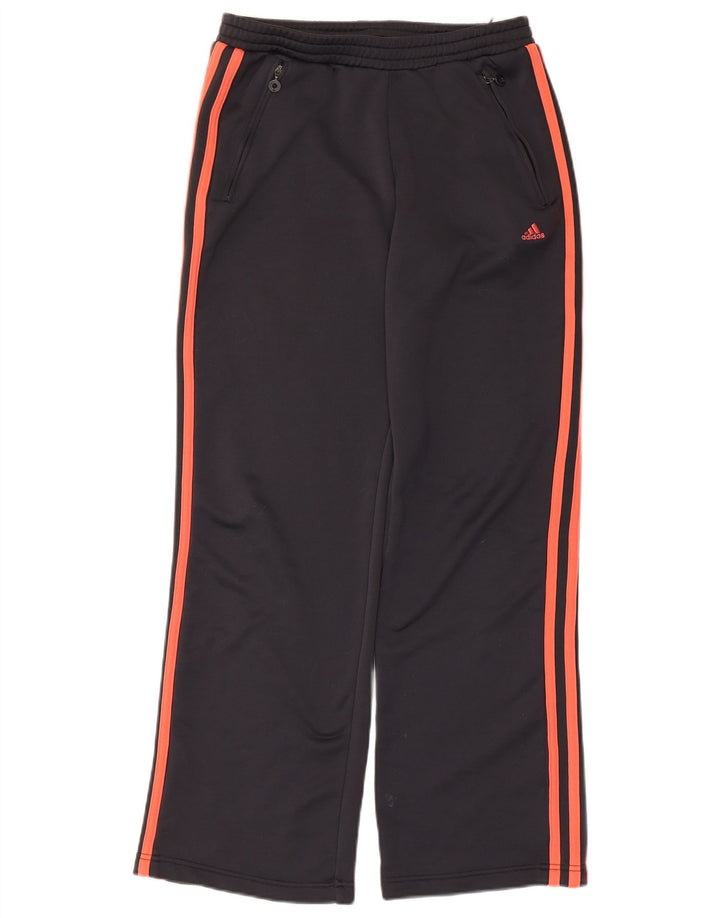 Calça de treino feminina Adidas UK 12 poliéster cinza médio