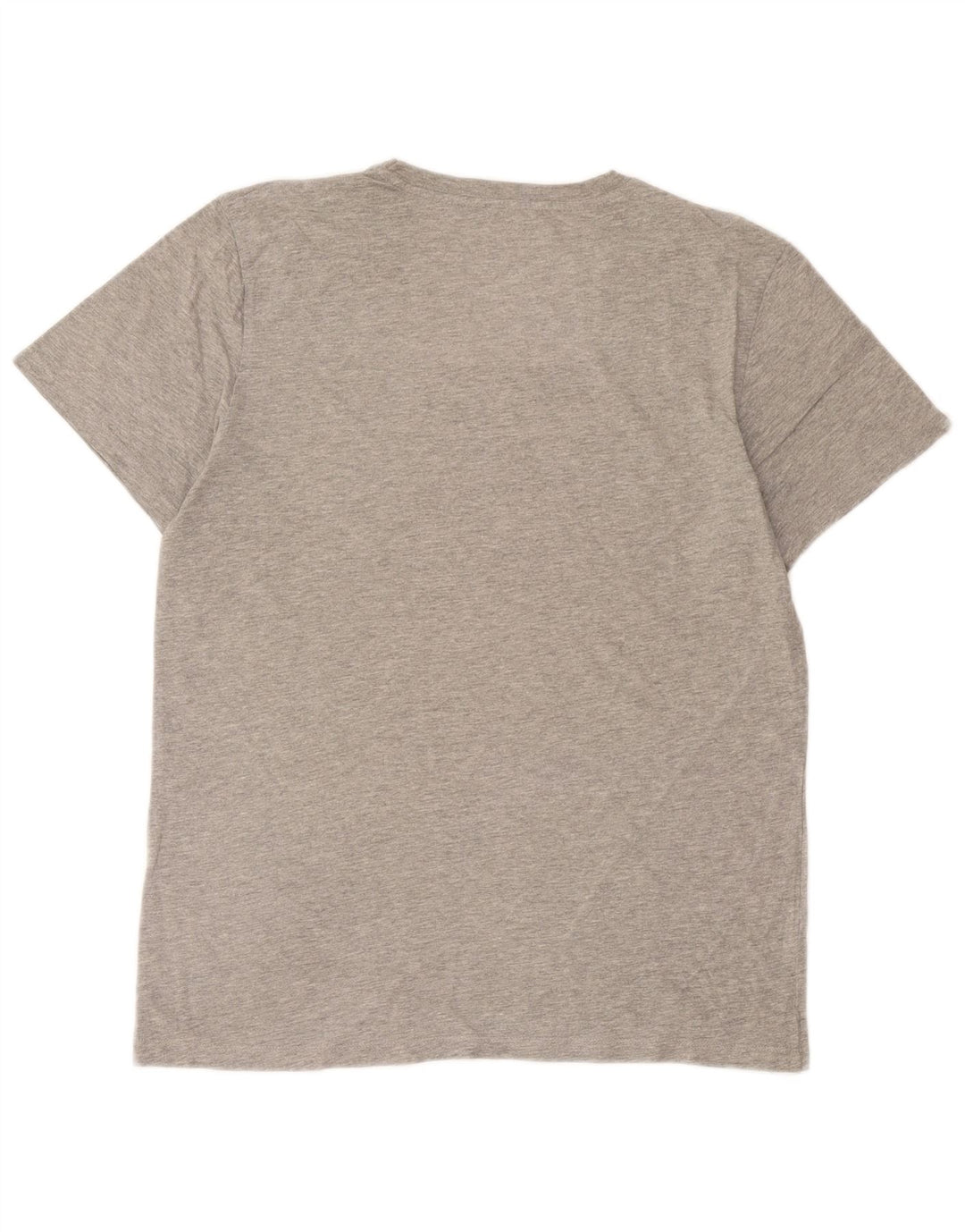 Camiseta gráfica masculina Jack & Jones cinza médio