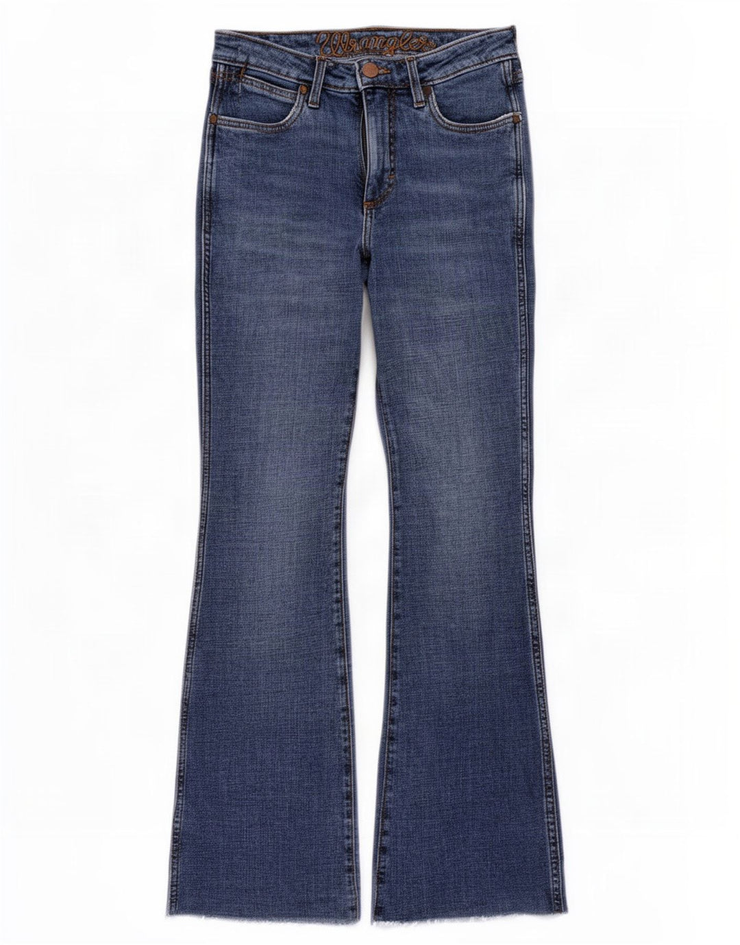 Wrangler Calça Jeans Feminina W27 L31 Azul Algodão