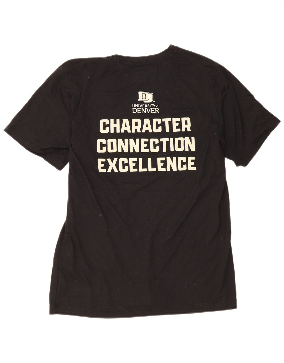 Camiseta gráfica masculina New Balance grande poliéster preto