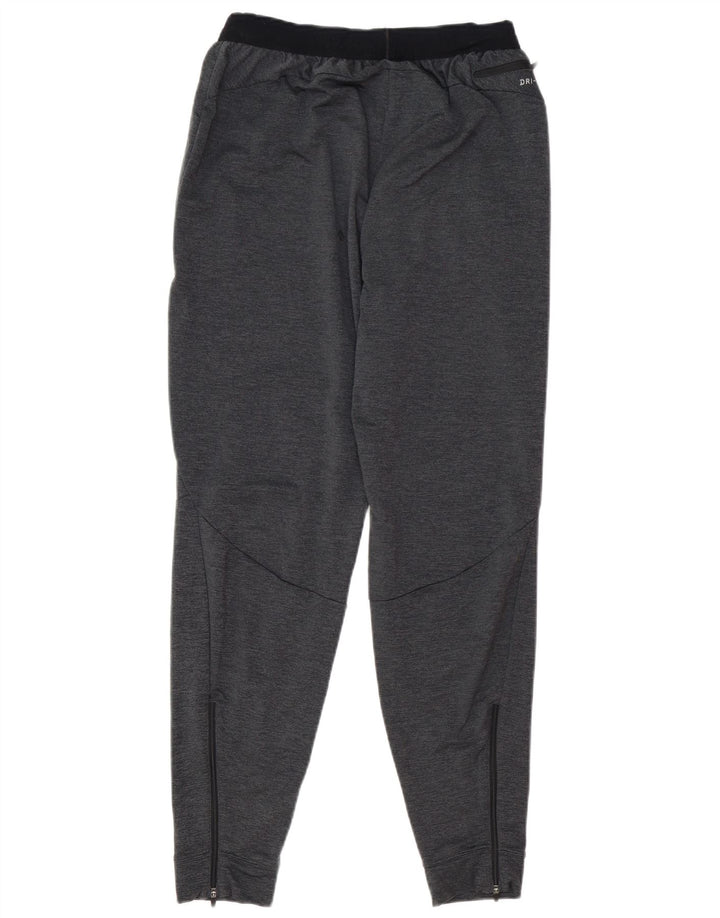 Nike Mens Dri Fit Calças de treino Joggers cinza médio