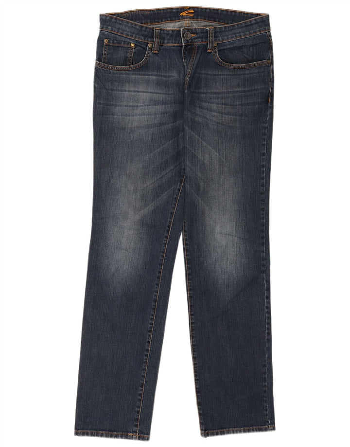 Calça jeans reta masculina Camel Active W34 L32 algodão azul