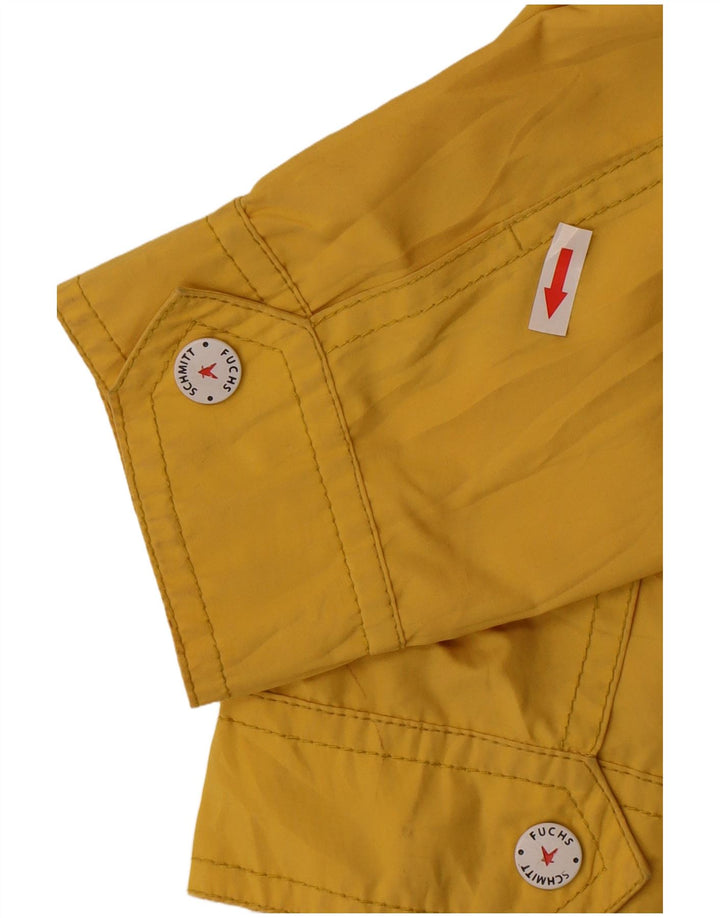Jaqueta utilitária feminina FUCHS & SCHMITT Reino Unido 16 grande algodão amarelo