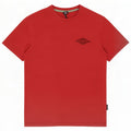 Camiseta gráfica masculina Santa Cruz Top médio algodão vermelho