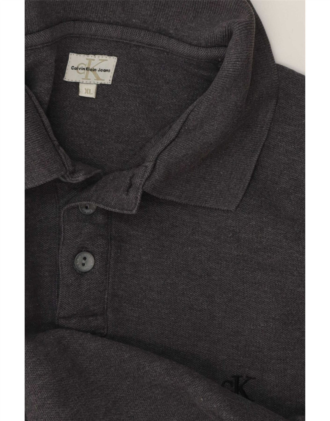 Camisa polo masculina Calvin Klein Jeans XL cinza