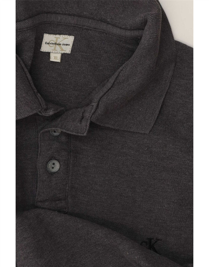 Camisa polo masculina Calvin Klein Jeans XL cinza