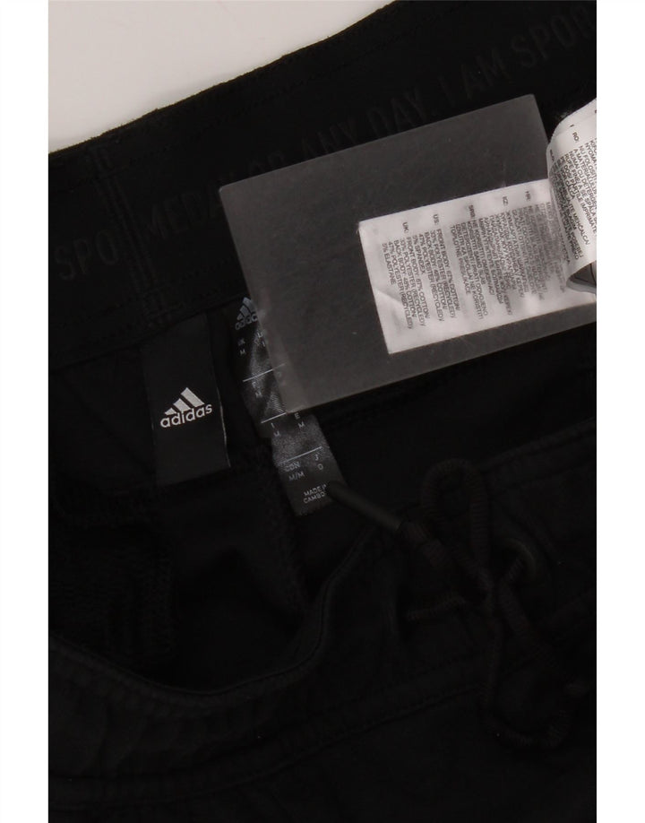 Adidas Mens Treino Calças Joggers Médio Algodão Preto