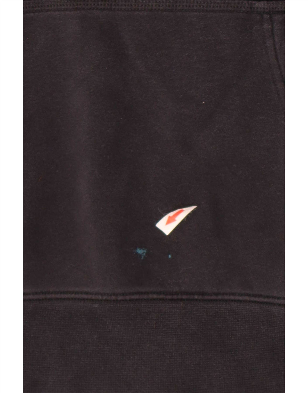 Jumper com capuz gráfico masculino Nike grande poliéster preto