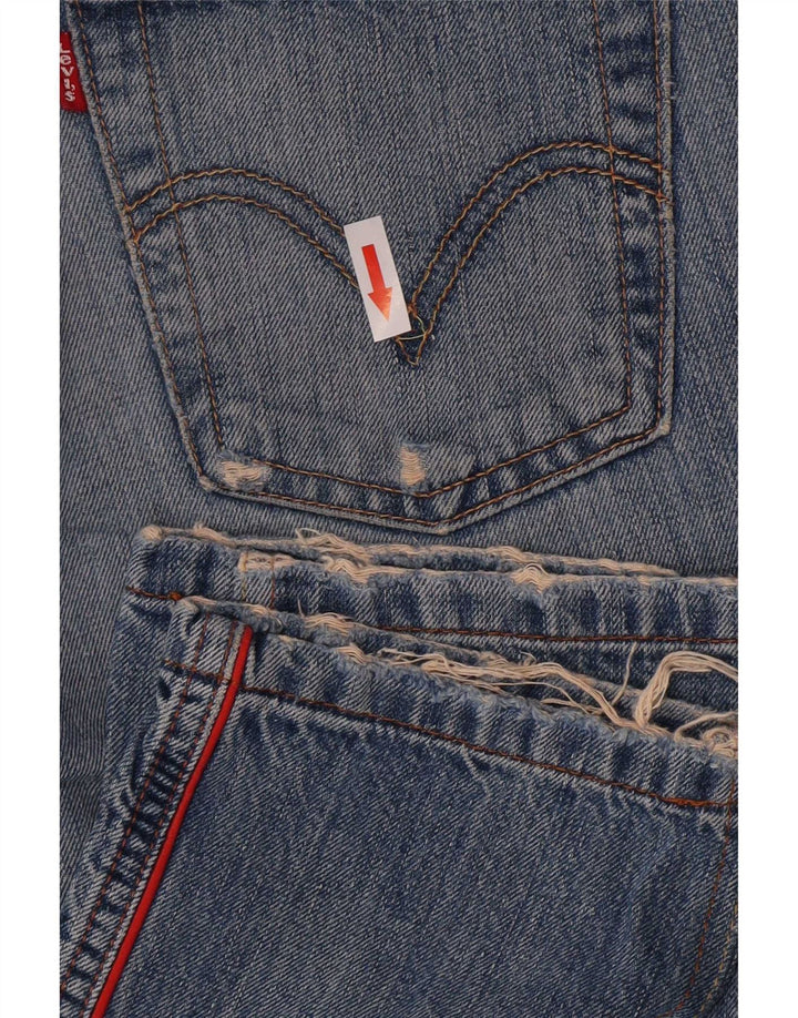 Calça Jeans Slim Feminina Levi's W30 L32 Azul Algodão