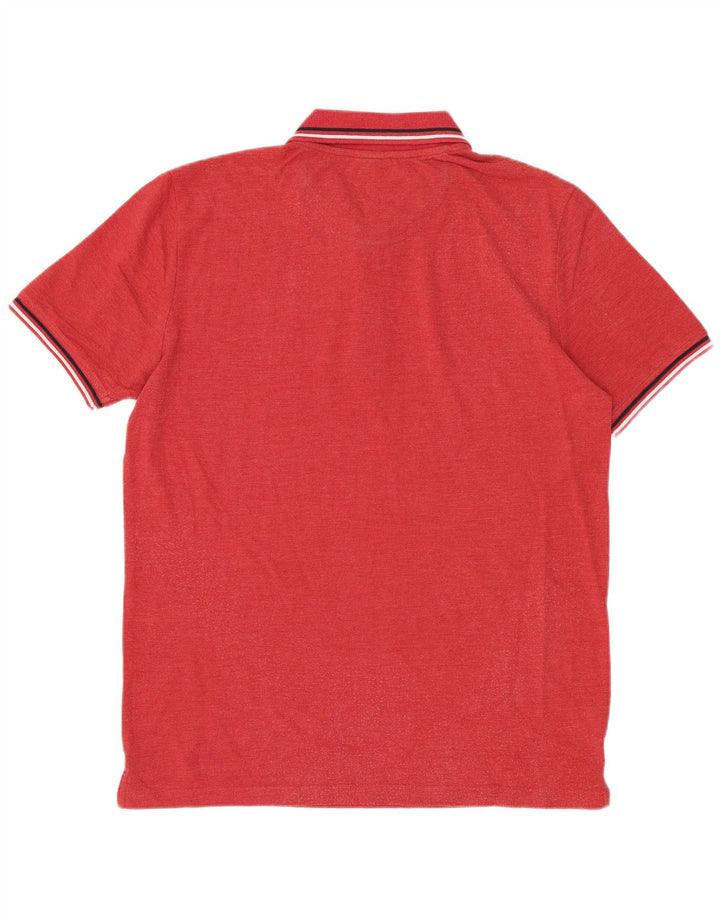 Camisa polo masculina CHAMPION pequena vermelha