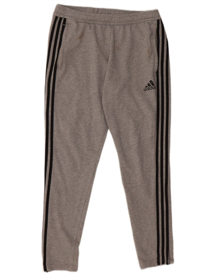 Calça Adidas Mens Treino Cinza Médio Algodão