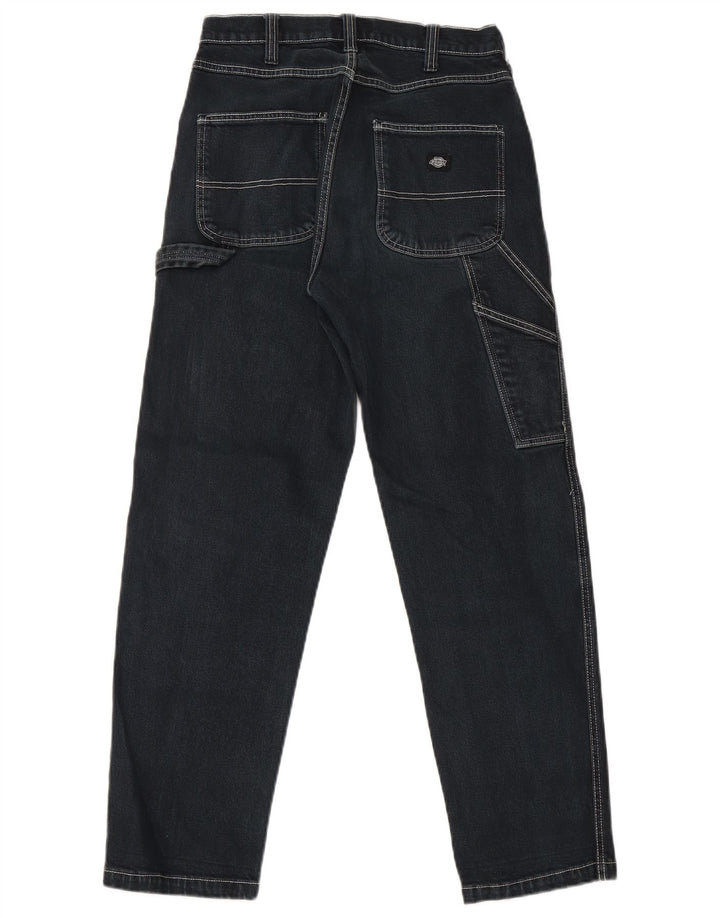 Calça jeans masculina Dickies Cargo Slim W26 L28 algodão preto