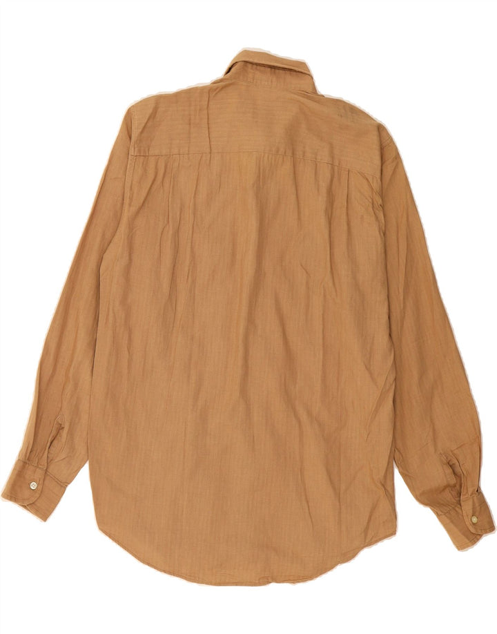 KAPPA Mens Shirt Medium Brown Cotton Vintage Kappa and Second-Hand Kappa from Messina Hembry 