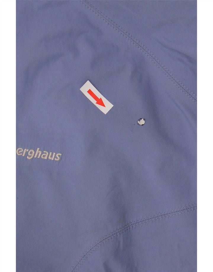 Jaqueta de chuva feminina com capuz Berghaus UK 18 XL azul