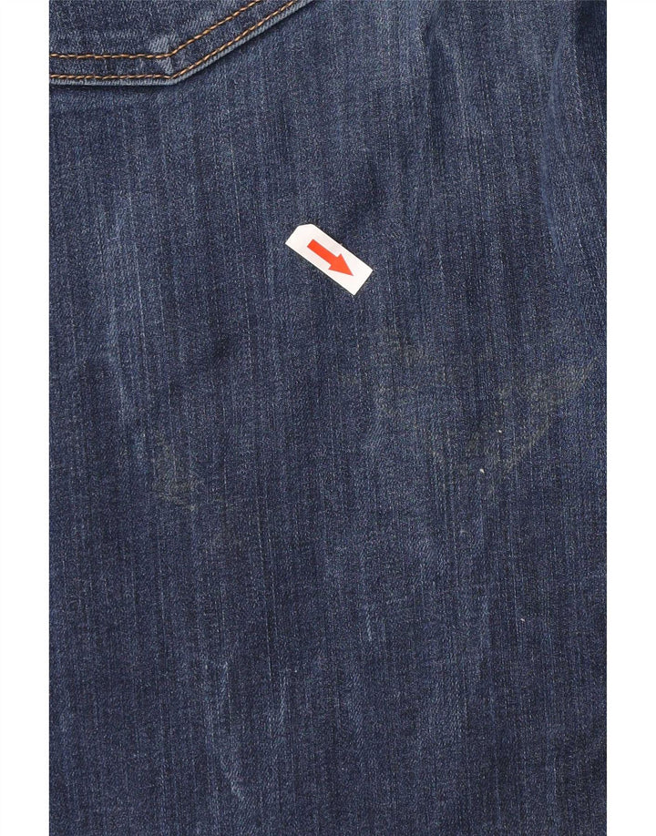 Lee Mens Slim Jeans W34 L32 Azul Algodão