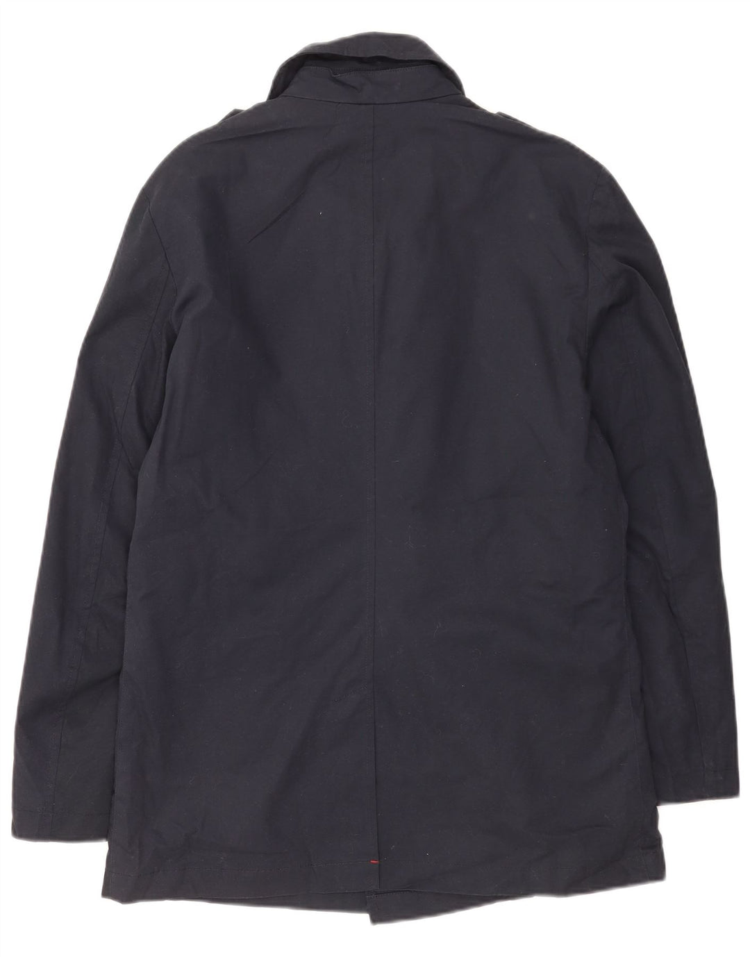 Superdry Mens Pea Coat UK 40 Grande Algodão Azul Marinho